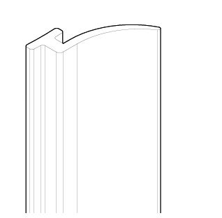 Guarnizione Verticale Anta Yuong Novellini.JPG